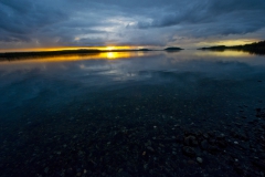 110909 Storuman. Här vid bron ut på Luspholmarna har svevia ett renoverings jobb.Foto: Patrick Trägård